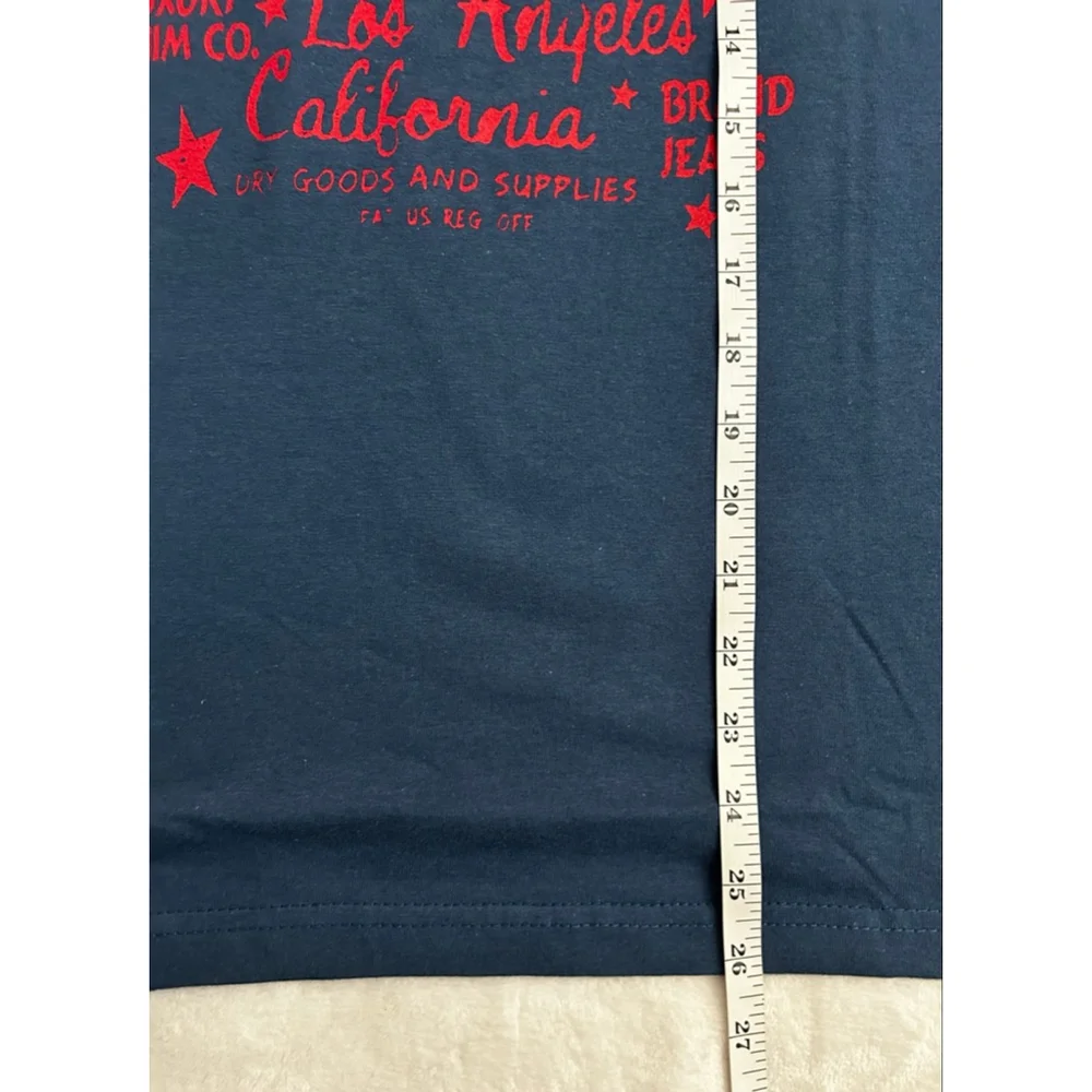 True Religion Champions Crewneck Graphic Tee Dark Blue, Size L
